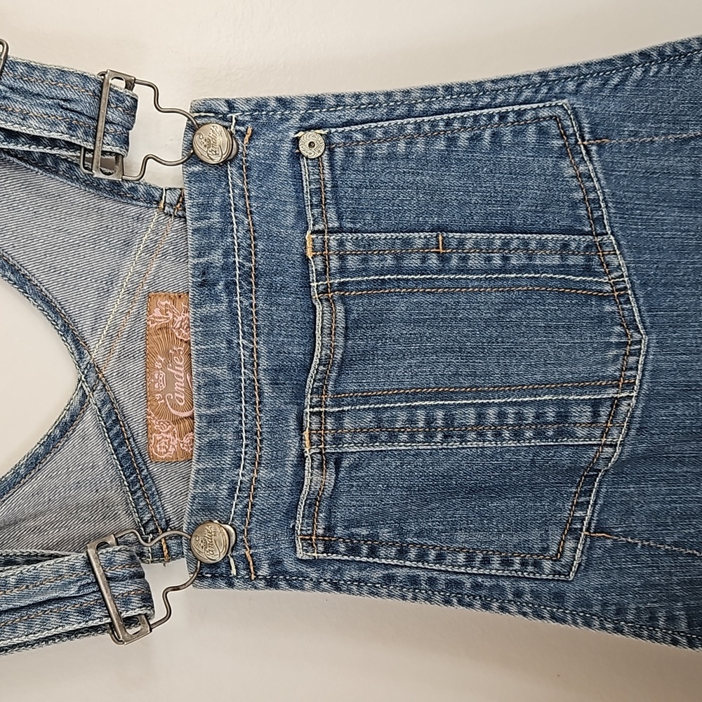 VINTAGE CANDIES DENIM OVERALLS - Picture 3 of 12